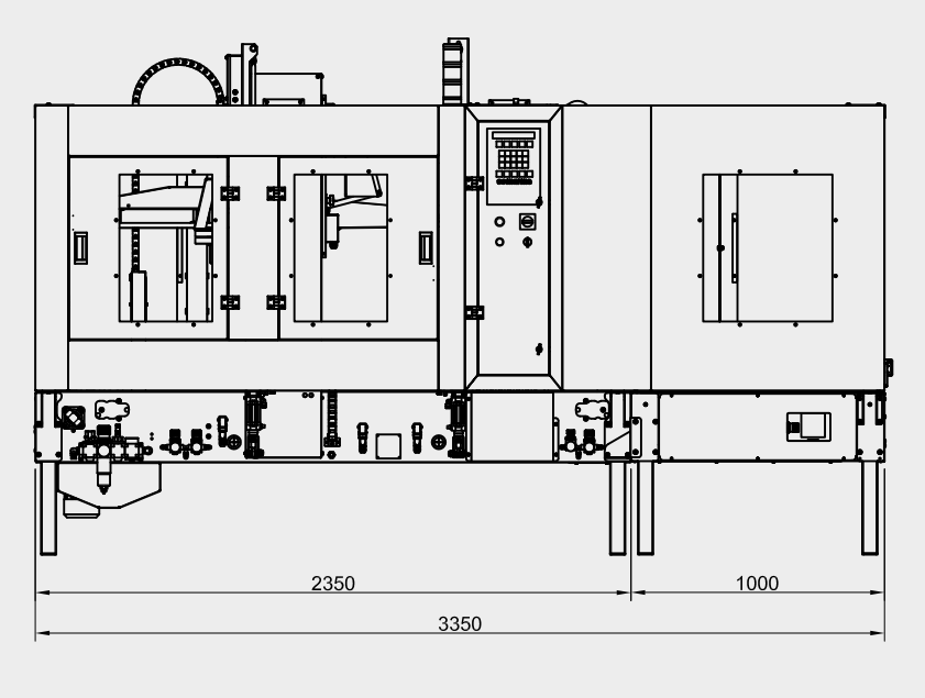 Automatyczna zaklejarka do kartonów firmy COMARME model GEM XF670 w zestawie ze stacją centrującą DAC 670